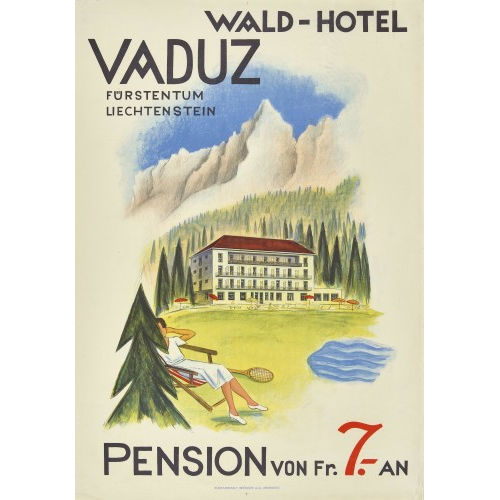 ANONYM : 'Waldhotel Vaduz' (DOBIASCHOFSKY AUKTIONEN AG)