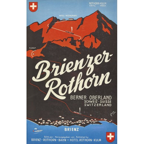 ADOLF GANDER : 'Brienzer Rothorn' (DOBIASCHOFSKY AUKTIONEN AG)