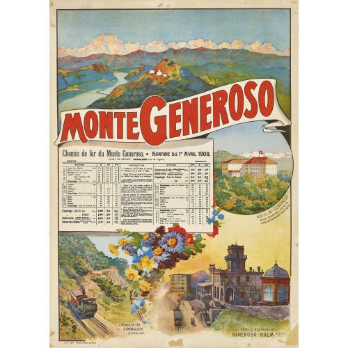 ANONYM : 'Monte Generoso' (DOBIASCHOFSKY AUKTIONEN AG)