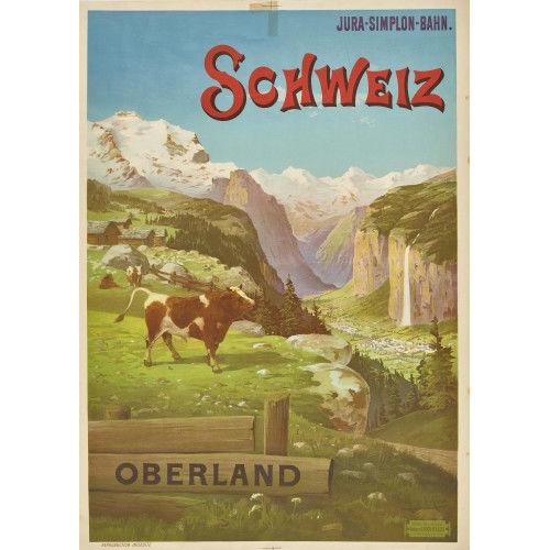 FR�D�RIC HUGO D' AL�SI : 'Schweiz Oberland' (DOBIASCHOFSKY AUKTIONEN AG)