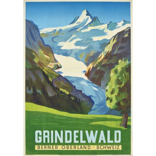 HANS JEGERLEHNER : 'Grindelwald' (DOBIASCHOFSKY AUKTIONEN AG)