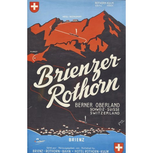 ADOLF GANDER : 'Brienzer Rothorn' (DOBIASCHOFSKY AUKTIONEN AG)