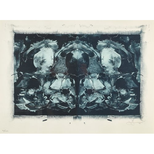 JASPER JOHNS : 'After Holbein' (DOBIASCHOFSKY AUKTIONEN AG)