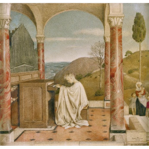 LOUIS RIVIER : Joueur d'orgue (DOBIASCHOFSKY AUKTIONEN AG)