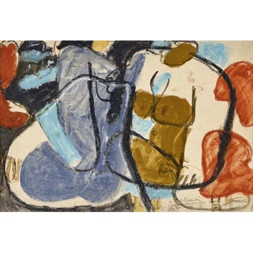 CHARLES-DOUARD) LE CORBUSIER (EIGTL. JEANNERET : Trois femmes assises (DOBIASCHOFSKY AUKTIONEN AG)