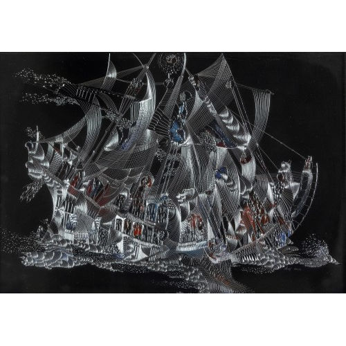 ADI ARZENSEK : Segelschiff (DOBIASCHOFSKY AUKTIONEN AG)