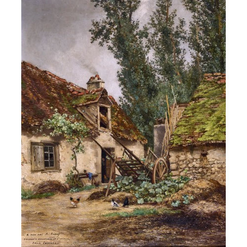 EDME-�MILE LABORNE : H�hnerhof (DOBIASCHOFSKY AUKTIONEN AG)