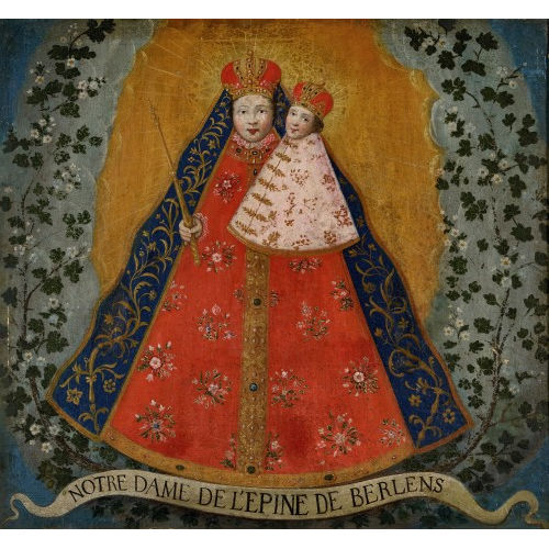 17./18. JH. SCHWEIZ : 'Notre Dame de l'Epine de Berlens' (DOBIASCHOFSKY AUKTIONEN AG)