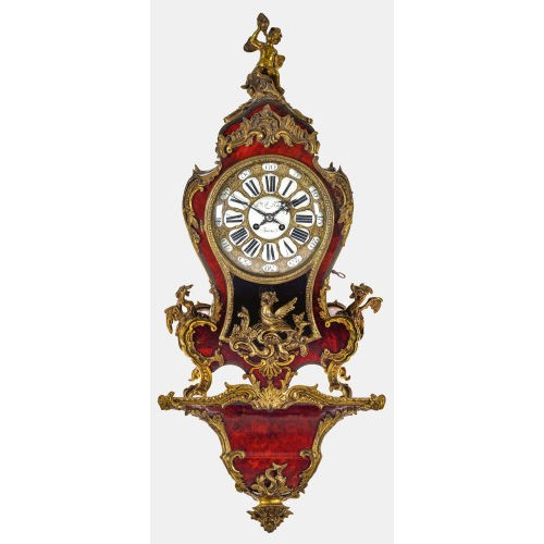 PRUNKPENDULE : Stil Louis XV, Frankreich, um 1900 (DOBIASCHOFSKY AUKTIONEN AG)