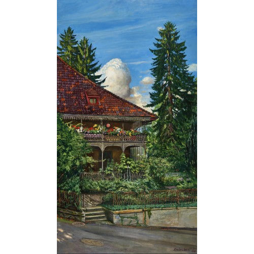 J�RG KREIENB�HL : 'La maison du po�te Peter Mieg (Lenzburg)' (DOBIASCHOFSKY AUKTIONEN AG)