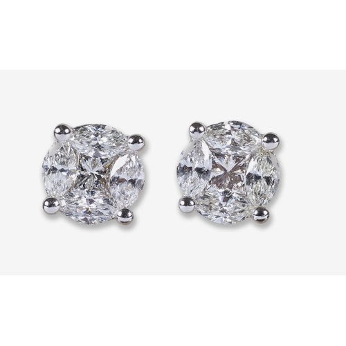 DIAMANT-OHRSTECKER : (DOBIASCHOFSKY AUKTIONEN AG)