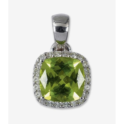 PERIDOT-ANH�NGER : (DOBIASCHOFSKY AUKTIONEN AG)
