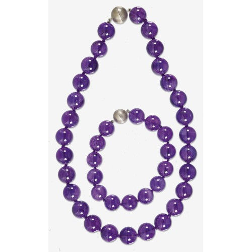 AMETHYST-SET : (DOBIASCHOFSKY AUKTIONEN AG)