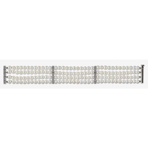 PERLEN-BRACELET : (DOBIASCHOFSKY AUKTIONEN AG)