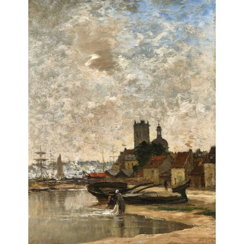 CHARLES LAPOSTOLET : 'Vue prise � Dieppe' (DOBIASCHOFSKY AUKTIONEN AG)
