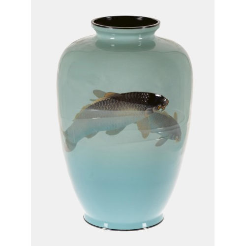VASE : Taisho-Zeit, Japan, um 1912-1926 (DOBIASCHOFSKY AUKTIONEN AG)