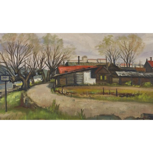 MARCEL STEBLER : 'Les Saules aux bord de l'Arve' (DOBIASCHOFSKY AUKTIONEN AG)