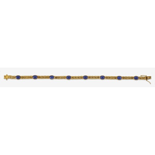 SAPHIR-BRACELET : (DOBIASCHOFSKY AUKTIONEN AG)