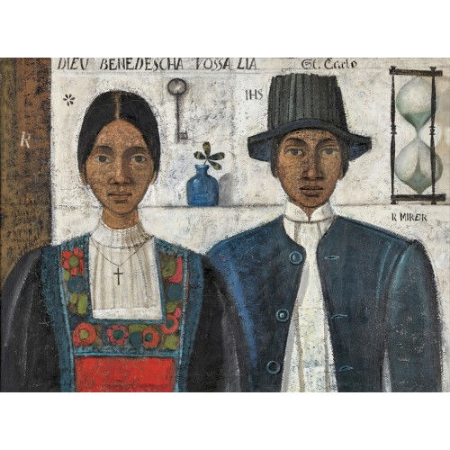 RUDOLF MIRER : Junges Bauernpaar (DOBIASCHOFSKY AUKTIONEN AG)