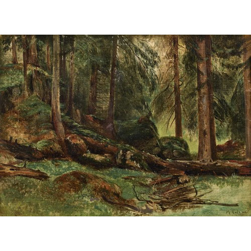 ALEXANDRE CALAME : 'Les Mayens de Sion' (DOBIASCHOFSKY AUKTIONEN AG)