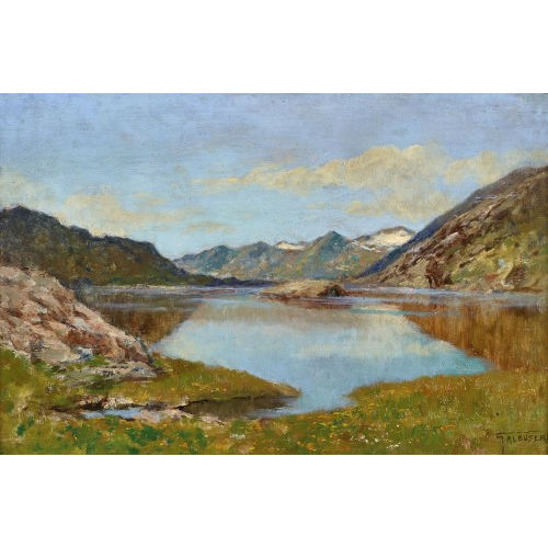 GIOACHIMO GALBUSERA : Tessiner Bergsee (DOBIASCHOFSKY AUKTIONEN AG)