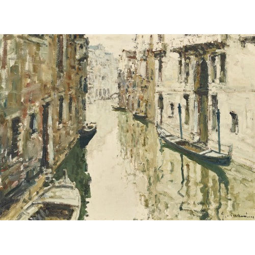 GIUSEPPE (AUCH BEPI) MARINO : Canale a Venezia (DOBIASCHOFSKY AUKTIONEN AG)
