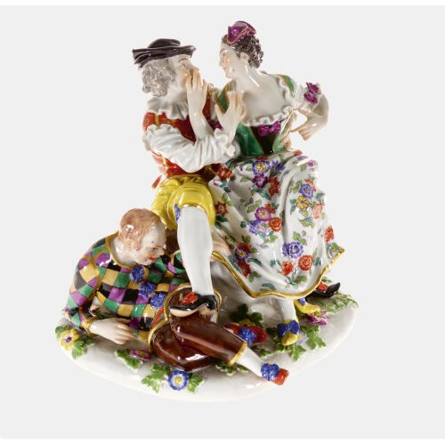 FIGURENGRUPPE : Meissen, um 1924-1934 (Staatliche Porzellan Manufaktur) (DOBIASCHOFSKY AUKTIONEN AG)