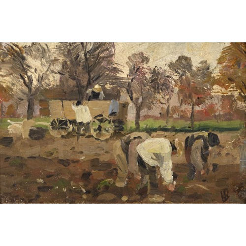 HANS BACHMANN : 'Gem�seernte' (DOBIASCHOFSKY AUKTIONEN AG)