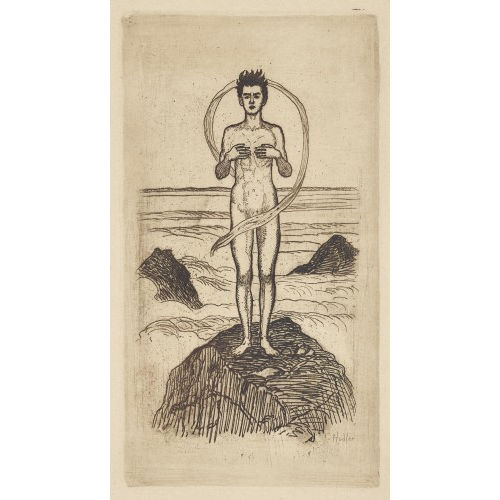 FERDINAND HODLER : 'Blick ins Unendliche' (DOBIASCHOFSKY AUKTIONEN AG)