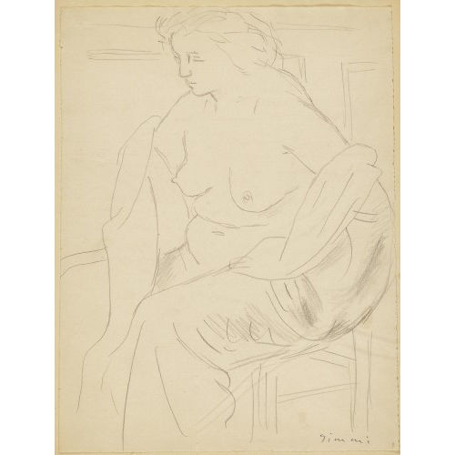 WILHELM GIMMI : Sitzende (DOBIASCHOFSKY AUKTIONEN AG)