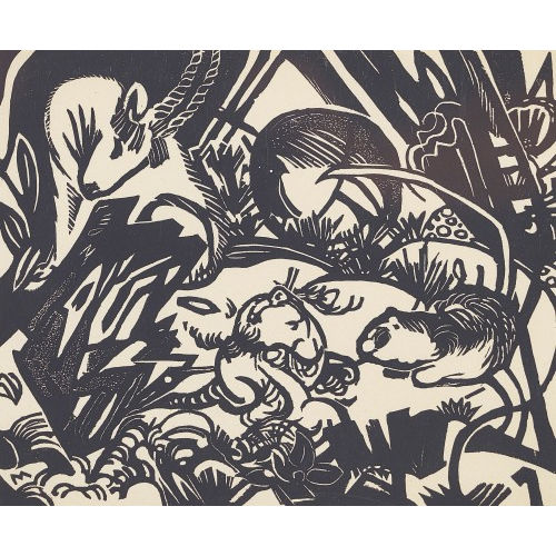 FRANZ MARC : 'Aus der Tierlegende' (DOBIASCHOFSKY AUKTIONEN AG)