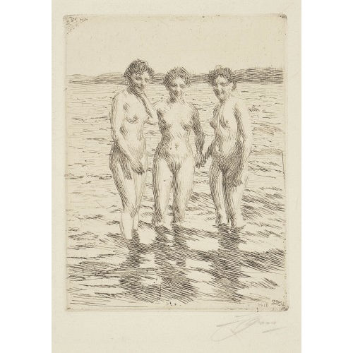 ANDERS LEONARD ZORN : Drei Grazien (DOBIASCHOFSKY AUKTIONEN AG)