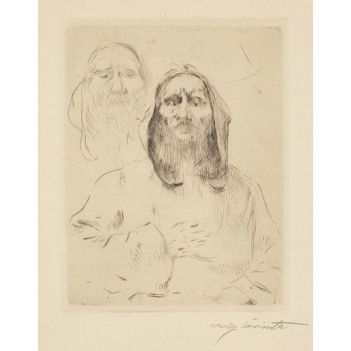 LOVIS CORINTH : 'Prophetenkopf' (DOBIASCHOFSKY AUKTIONEN AG)