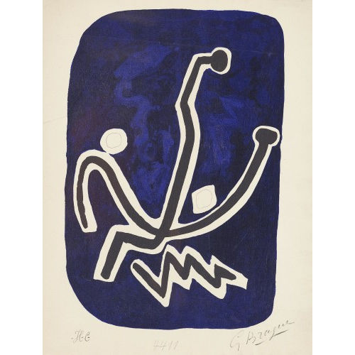 GEORGES BRAQUE : 'Si je mourais l�-bas' (DOBIASCHOFSKY AUKTIONEN AG)