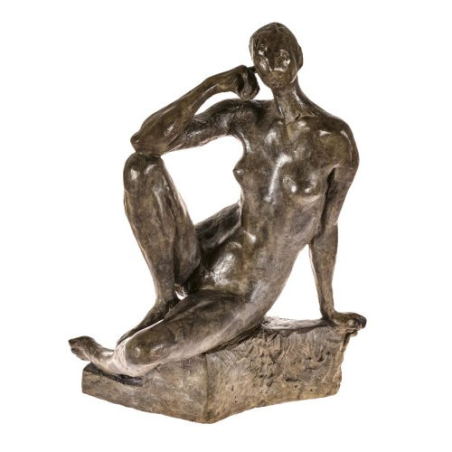 OTTO CHARLES B�NNINGER : Sitzender weiblicher Akt (DOBIASCHOFSKY AUKTIONEN AG)