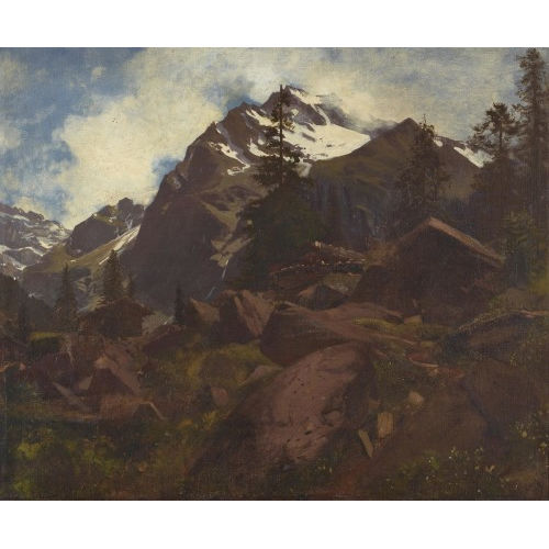 GUSTAV HEINRICH OTT : Berglandschaft (DOBIASCHOFSKY AUKTIONEN AG)