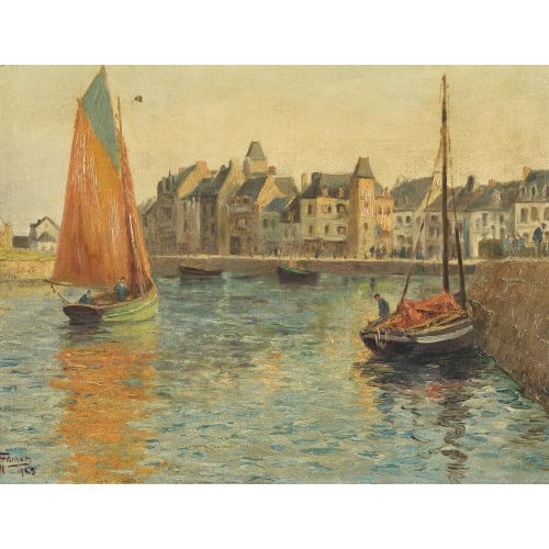 20. JH. FRANKREICH : Le port (DOBIASCHOFSKY AUKTIONEN AG)
