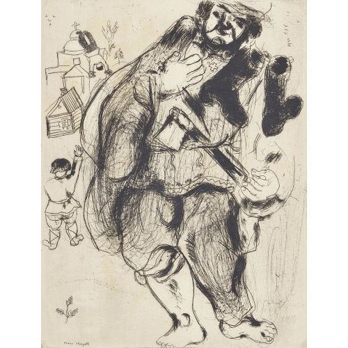 MARC CHAGALL : 'St�phane Bouchon, charpentier' (DOBIASCHOFSKY AUKTIONEN AG)