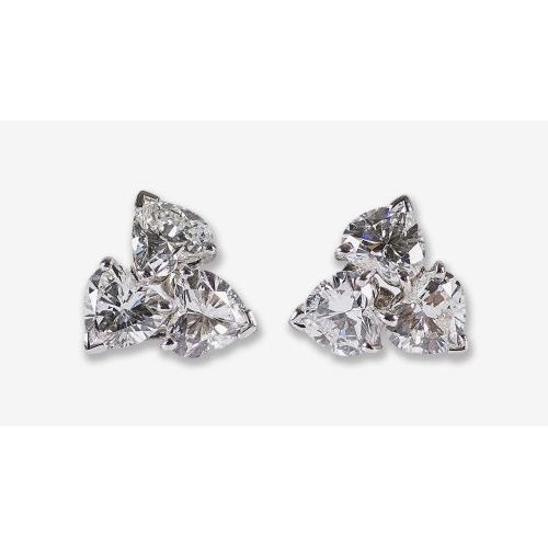 DIAMANT-OHRSTECKER : Cartier, Hearts (DOBIASCHOFSKY AUKTIONEN AG)