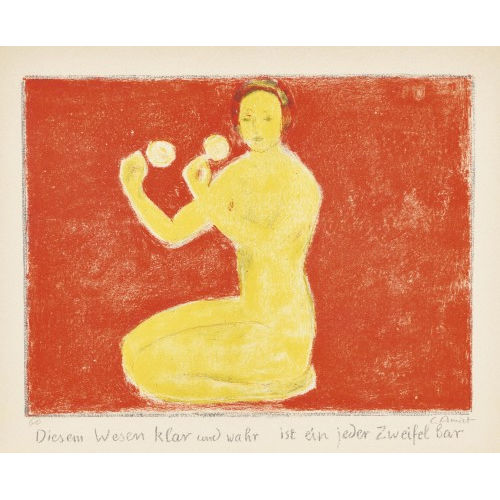 CUNO AMIET : 'Die Kunst' (DOBIASCHOFSKY AUKTIONEN AG)