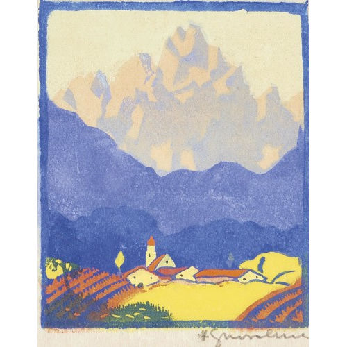 HERBERT GURSCHNER : 'Abendstille' (DOBIASCHOFSKY AUKTIONEN AG)