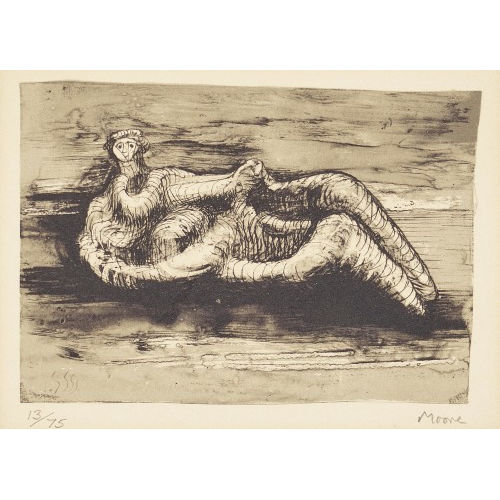 HENRY MOORE : 'Reclining women' (DOBIASCHOFSKY AUKTIONEN AG)