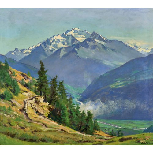 ALBERT NYFELER : 'Mischabel' (DOBIASCHOFSKY AUKTIONEN AG)