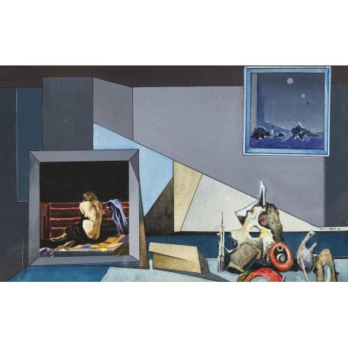 FRANCIS BOTT : Composition (DOBIASCHOFSKY AUKTIONEN AG)