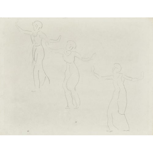 FERDINAND HODLER : Figurenstudie zu 'Blick in die Unendlichkeit' (DOBIASCHOFSKY AUKTIONEN AG)