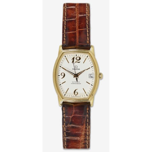 OMEGA : Herrenarmbanduhr 'De Ville Prestige Tonneau' (DOBIASCHOFSKY AUKTIONEN AG)