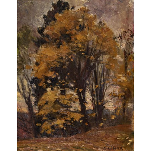 CARL AUGUST LINER : Herbstlandschaft (DOBIASCHOFSKY AUKTIONEN AG)