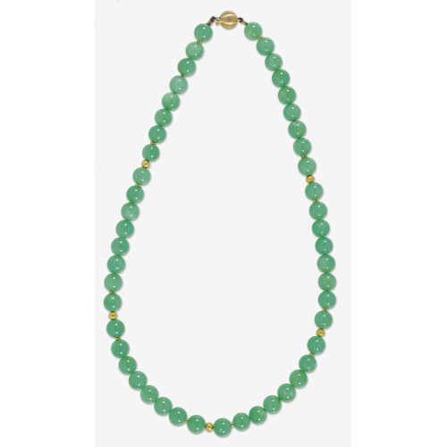 CHRYSOPRAS-COLLIER : (DOBIASCHOFSKY AUKTIONEN AG)