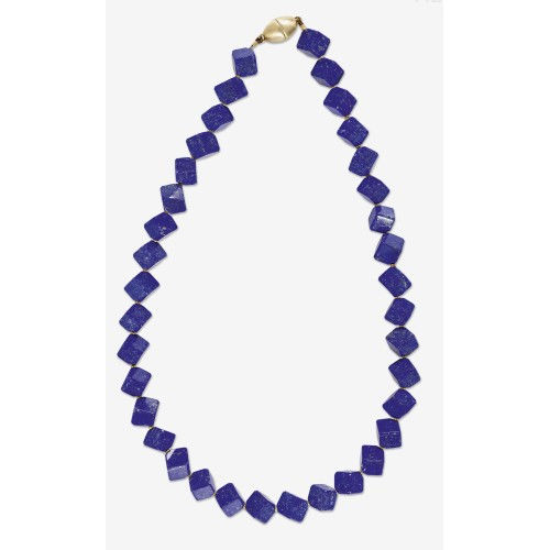 LAPISLAZULI-COLLIER : (DOBIASCHOFSKY AUKTIONEN AG)
