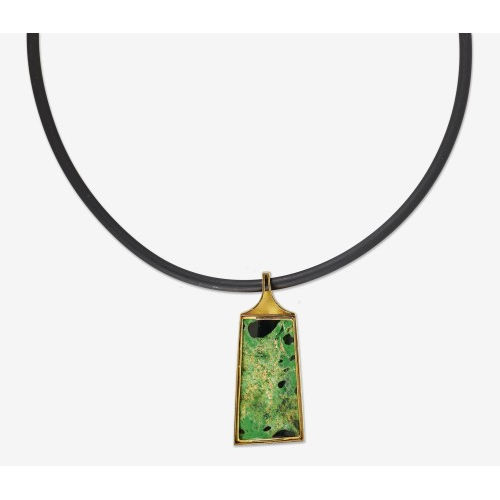 JADEIT-COLLIER : (DOBIASCHOFSKY AUKTIONEN AG)